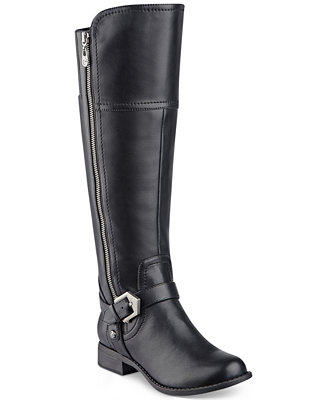 G by GUESS Hailee Wide-Calf Riding Boots - Boots - Shoes - Macy&#39;s