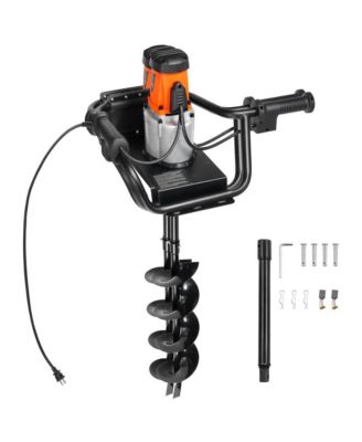 Electric Post Hole Digger 5.71 in Auger Bit with 1500W Powerful Motor