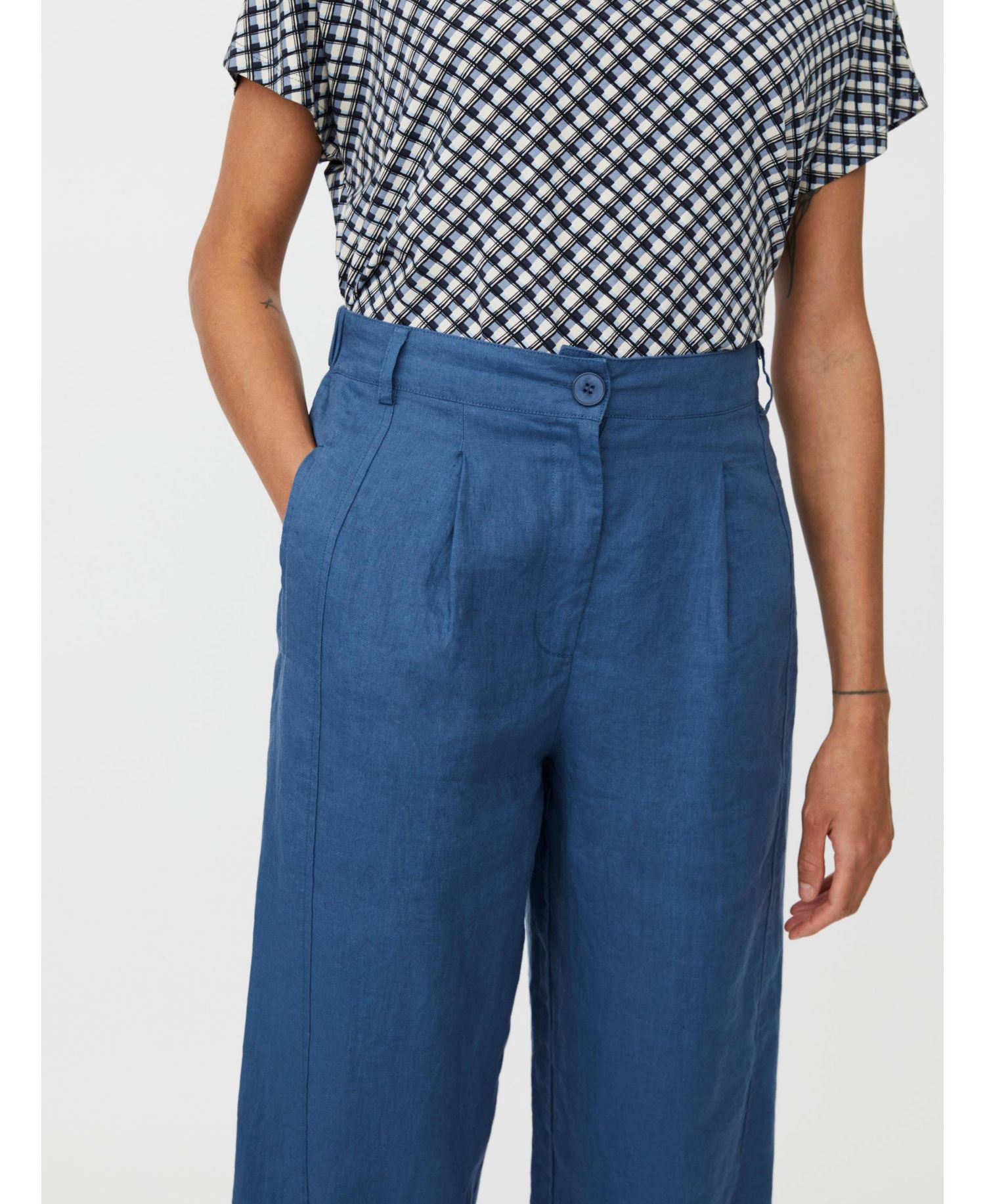 Women's MaPunna Cropped Linen Pants