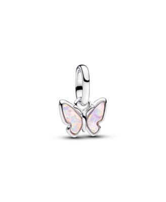 Pink Butterfly Mini Dangle Charm