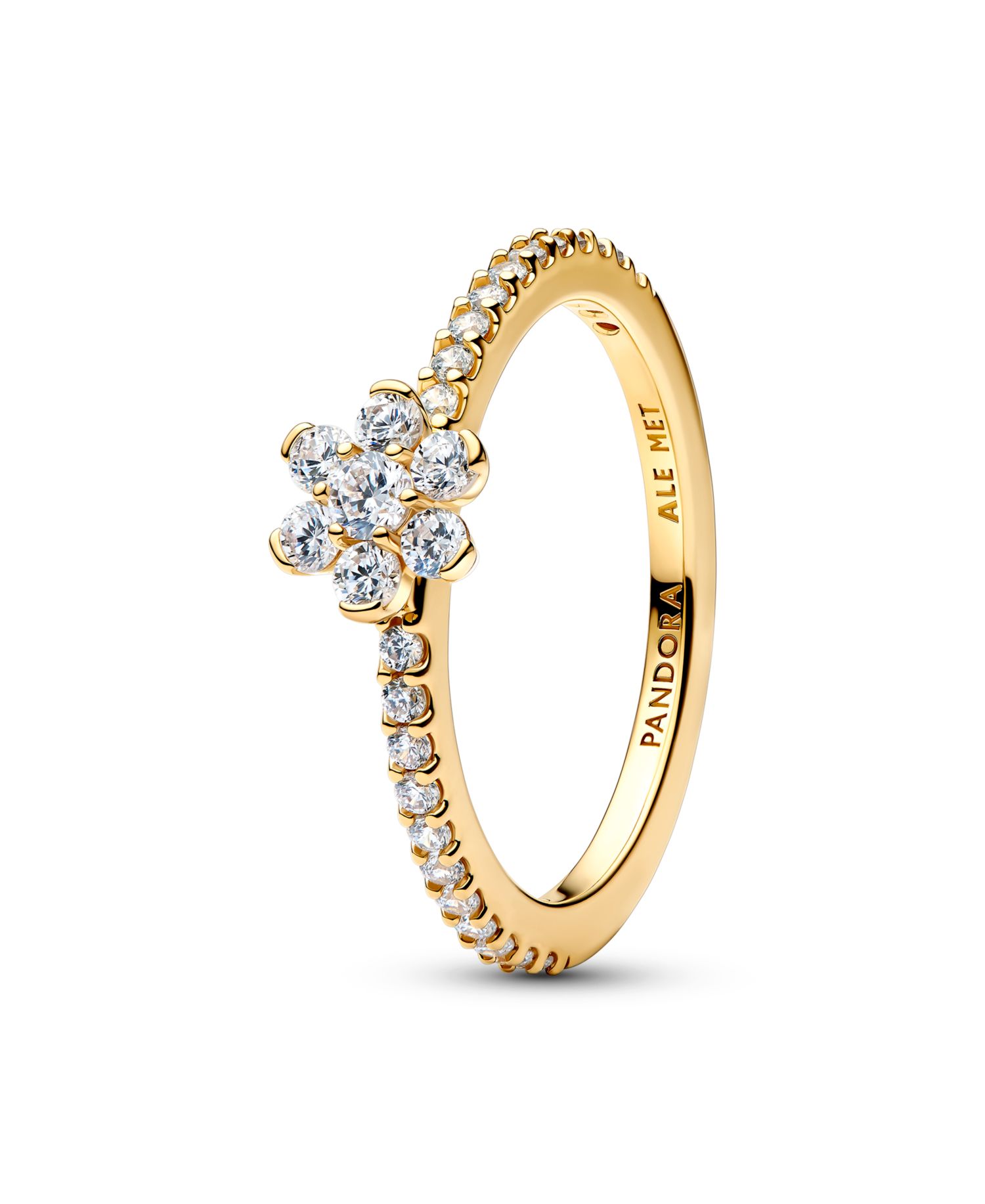 Sparkling Flower Ring