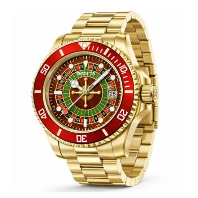 Invicta Men's 50520 Pro Diver Quartz PC32Dial Watch - Gold