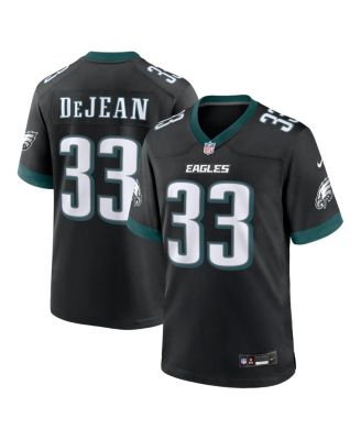 Men's Cooper DeJean Black Philadelphia Eagles Alternate Game Jersey