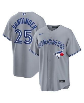 Men's Anthony Santander Gray Toronto Blue Jays Road Replica Jersey