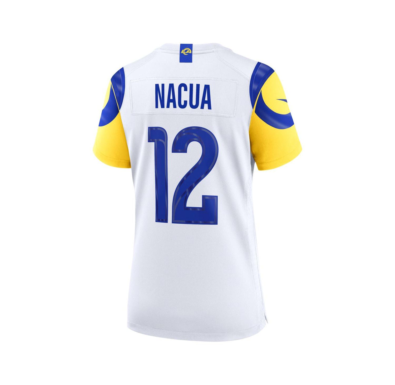 Women's Puka Nacua White Los Angeles Rams Game Jersey
