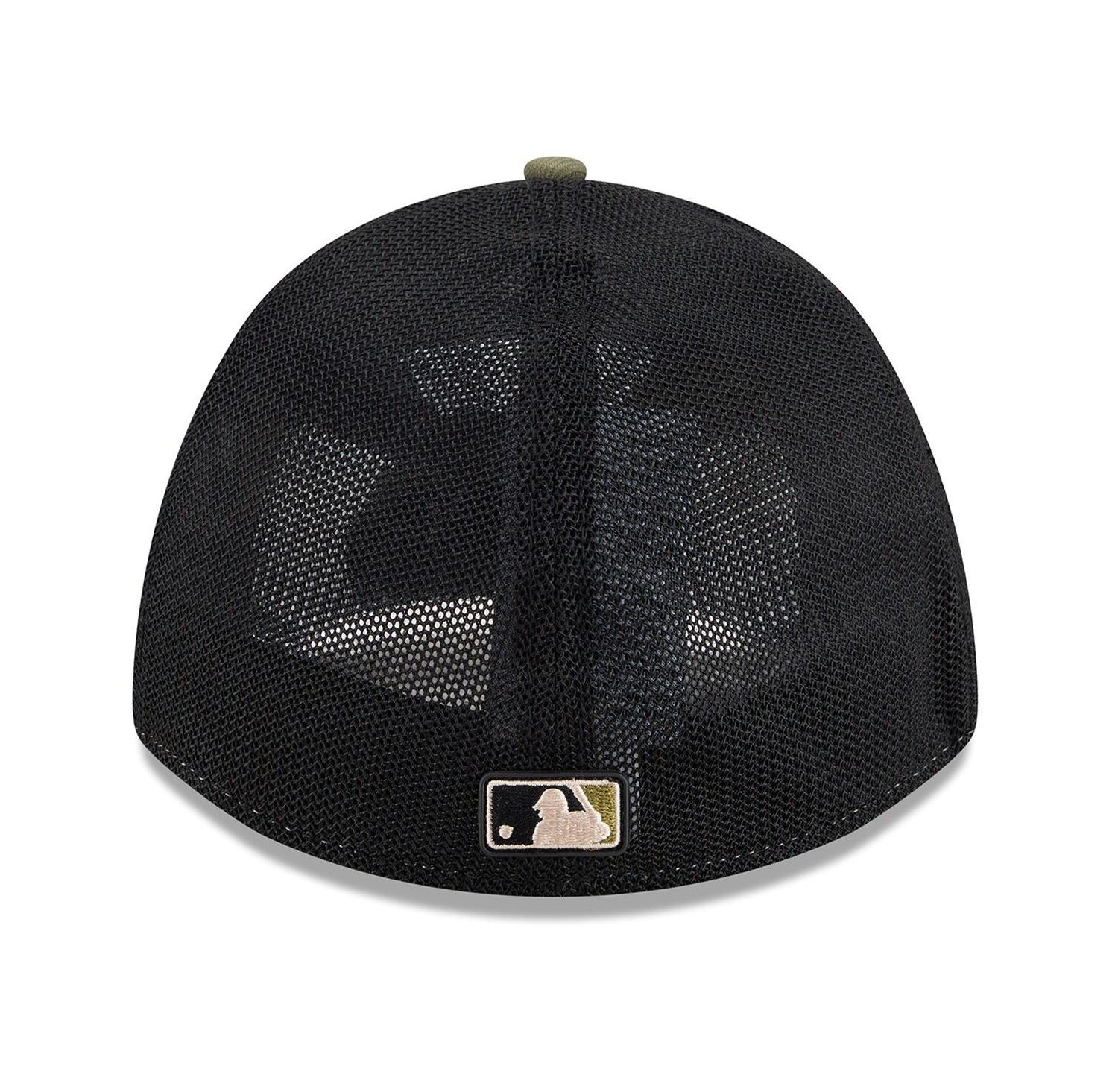 Men's Olive Baltimore Orioles 2026 Armed Forces Day 39THIRTY M-Crown Flex Hat