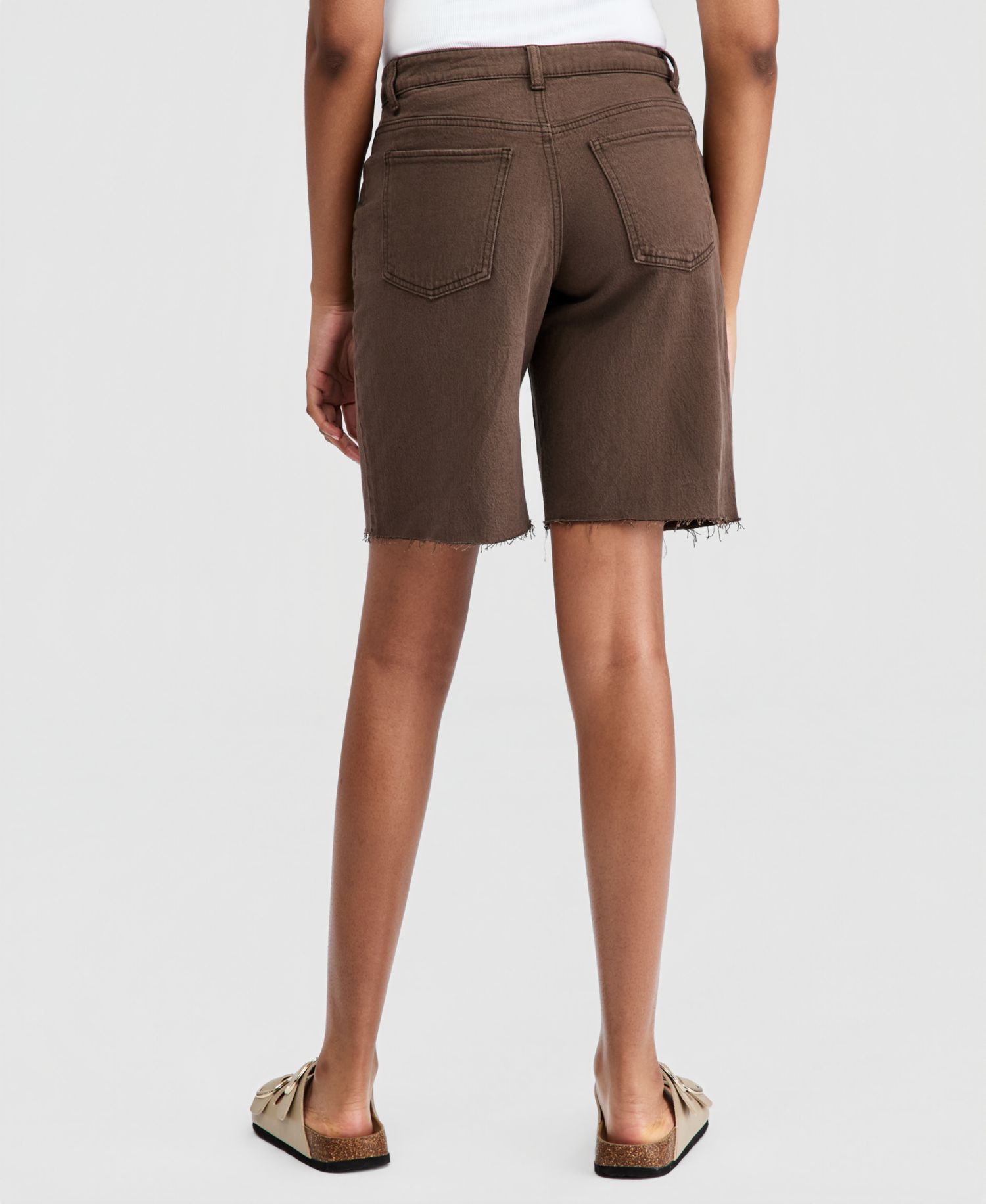 Women's Raw-Hem Denim Shorts