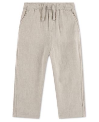 abercrombie kids Baby Boys' Loose Linen Pull-On Pants - Macy's