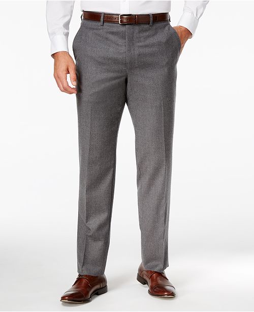 Michael Kors Men's ClassicFit Gray Solid Flannel Suit & Reviews