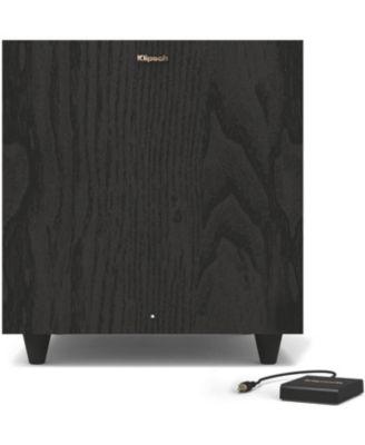 R-80SWi 8-Inch 150W Wireless Powered Subwoofer with Deep Bass, Black