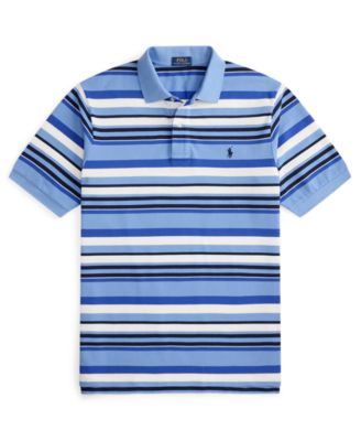 Polo Ralph Lauren Men's Big & Tall Classic-Fit Striped Mesh Polo
