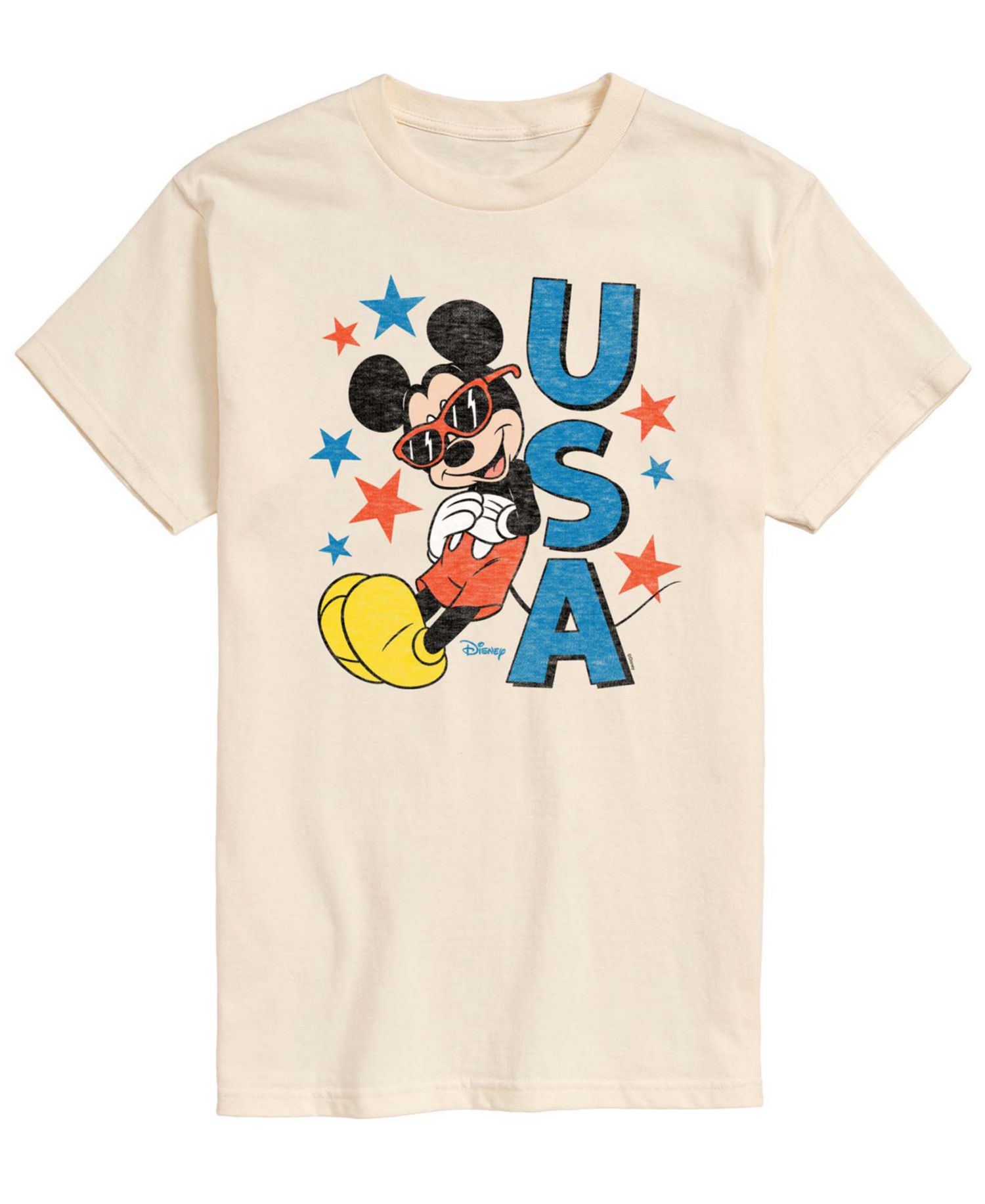 Men's Disney Mickey USA Short-Sleeve Graphic T-Shirt