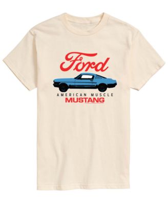 Men's Ford American Muscle Mustang Short-Sleeve Graphic T-Shirt