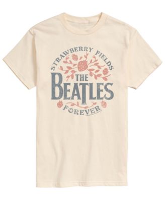 Men's The Beatles The Strawberry Fields Short-Sleeve Graphic T-Shirt