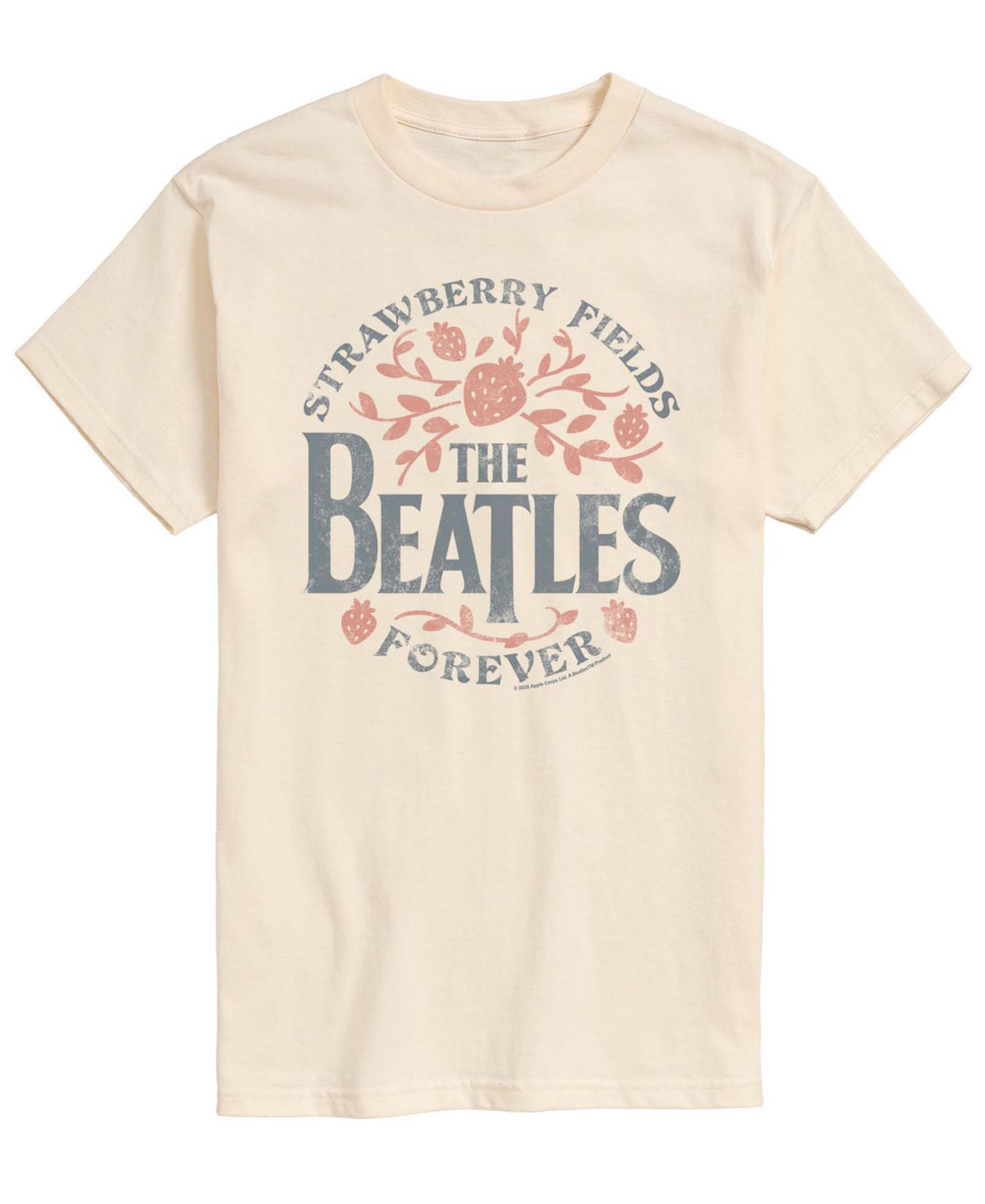 Men's The Beatles The Strawberry Fields Short-Sleeve Graphic T-Shirt