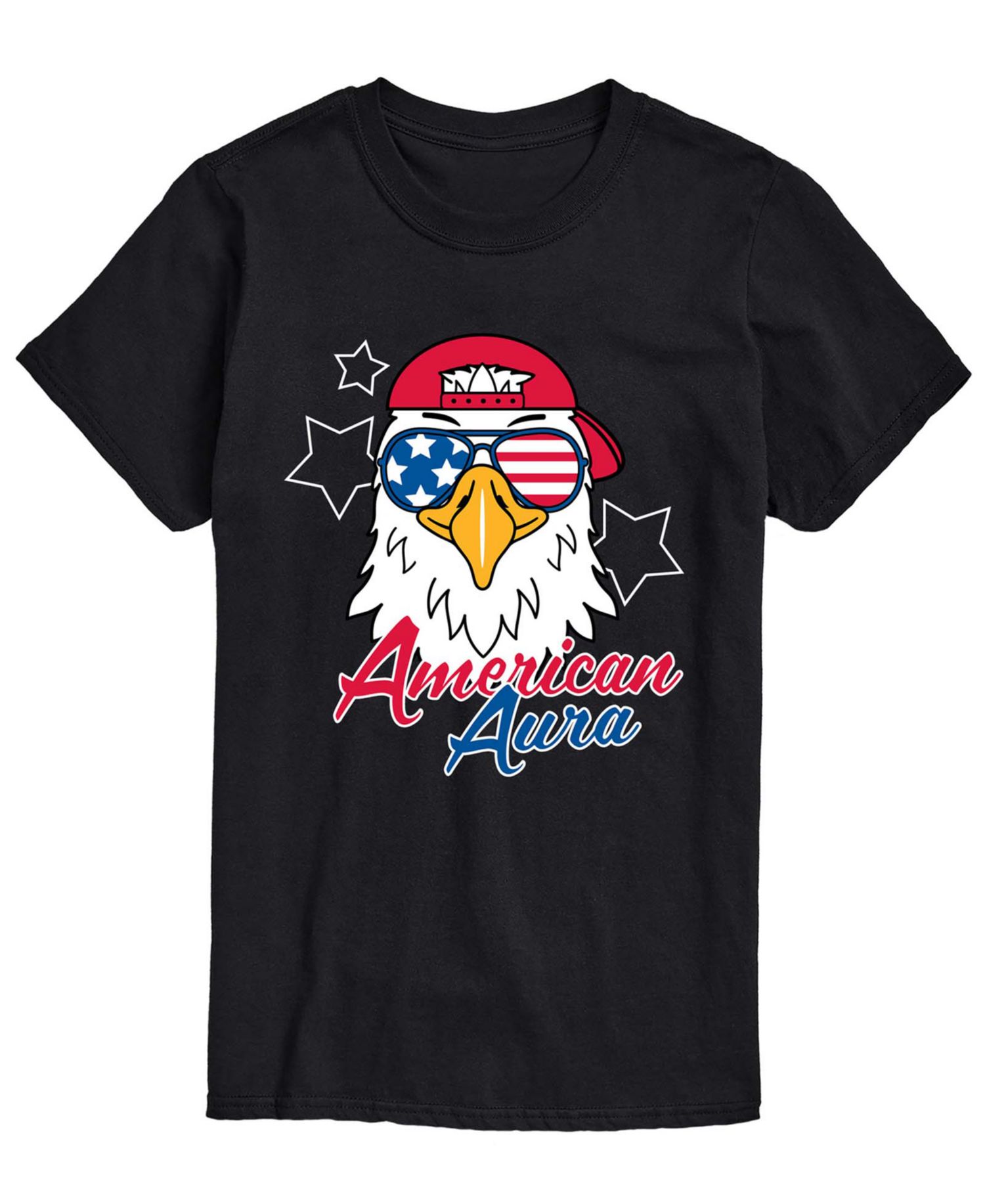 Men's American Aura Eagle Short-Sleeve Graphic T-Shirt