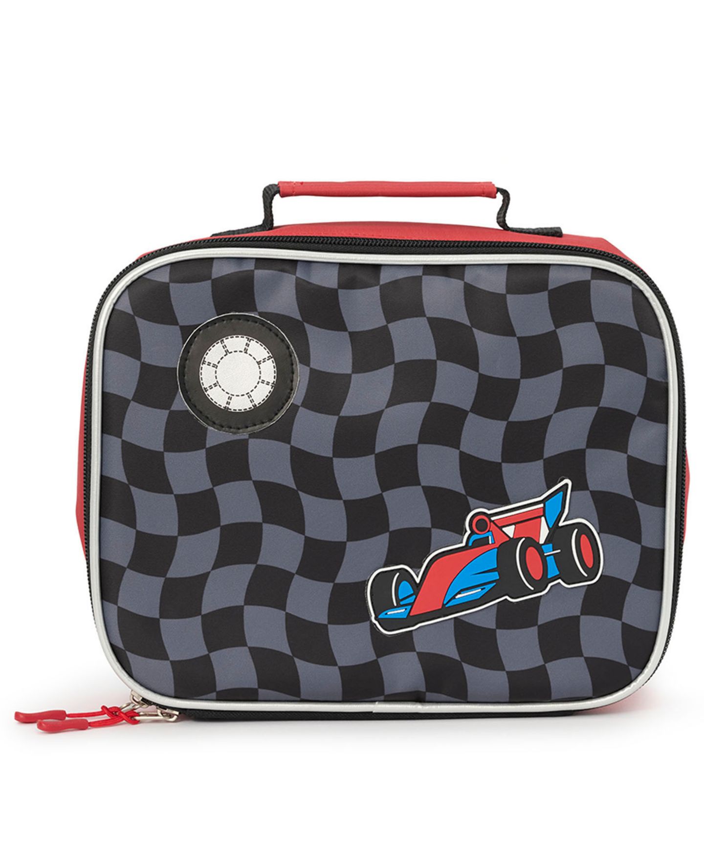 Сумки Extreme Nation Checkered Board Graphic Backpack, Lunch Bag and Headphone, 3-Piece Set для мальчиков, цвет: Чёрный / Серый — фото 2