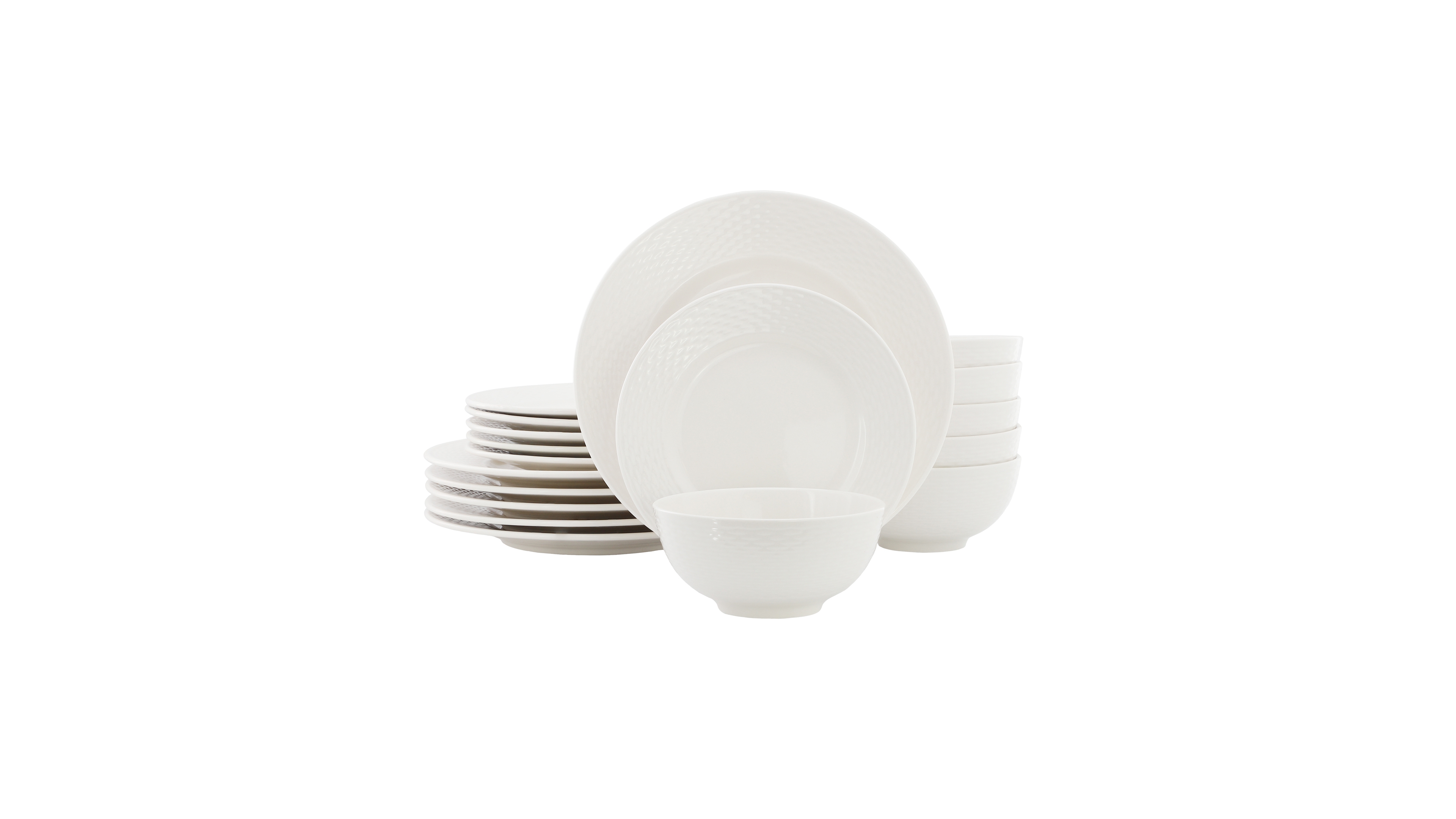 Elama Fiona 18-Piece Dinnerware Set, Service For 6