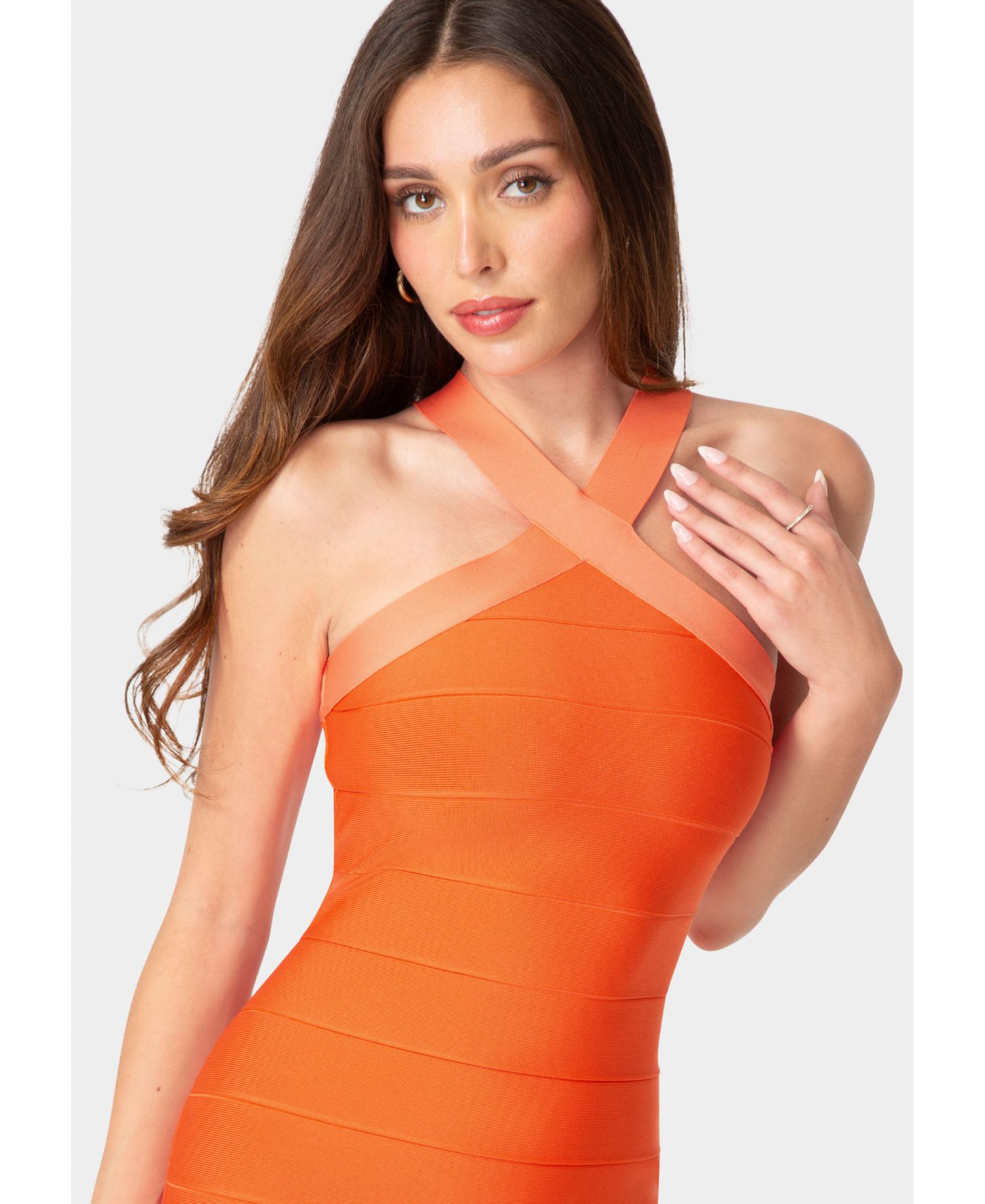 Women's Halter Bandage Dress