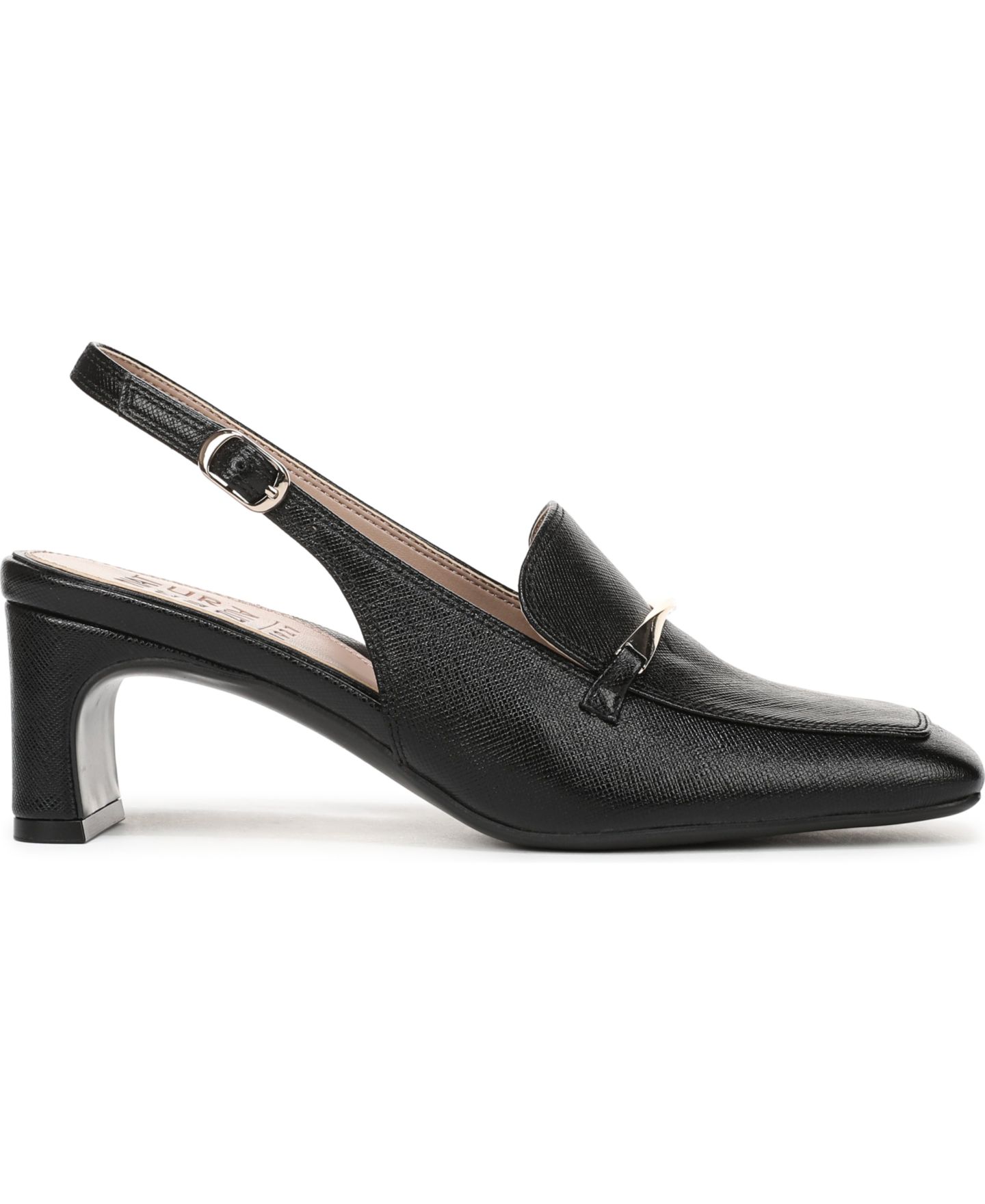 Женские туфли Naturalizer Cypress Slingback Pumps, цвет: Чёрный кожаный — фото 2