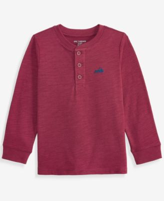 Toddler Boys' 12M-5T Long-Sleeve Icon Slub Henley T-Shirt