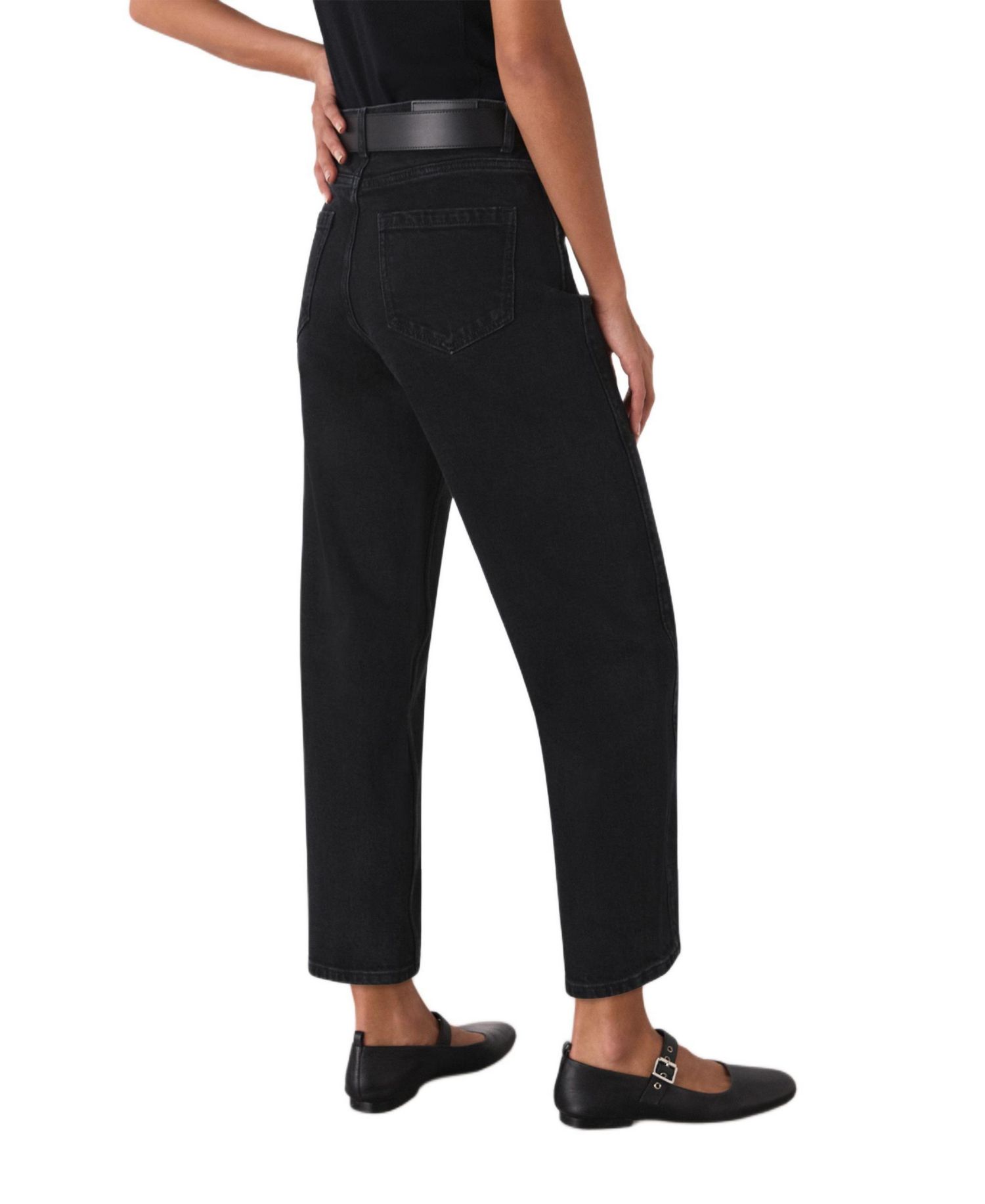 Women's High Waist Barrel Jeans