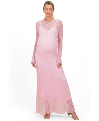 Women's Pink Lace Fall Dresses | Macy's