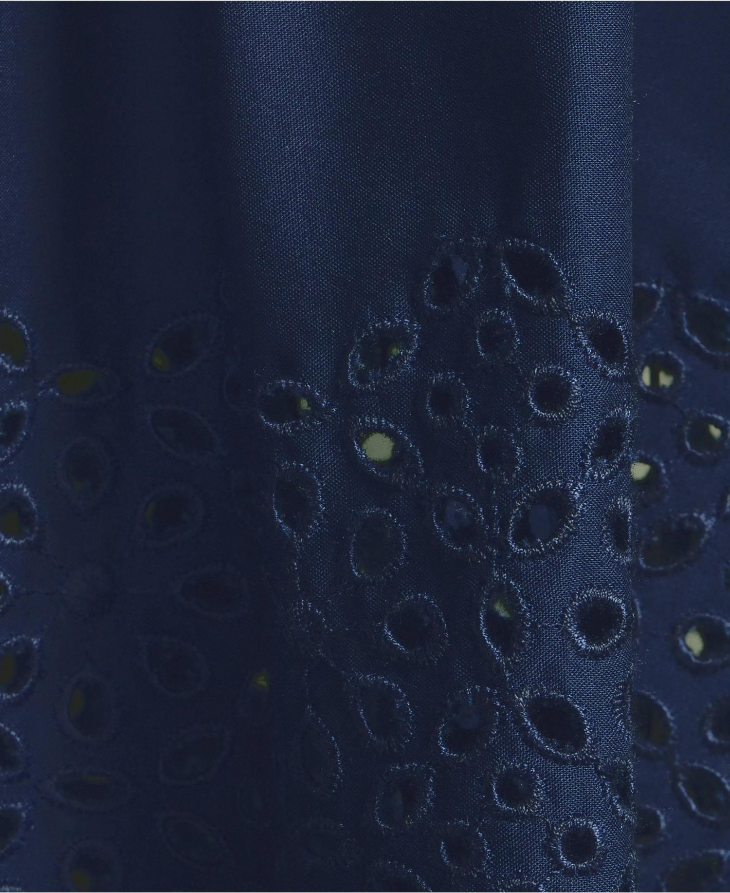 Women's Gathered Eyelet Top