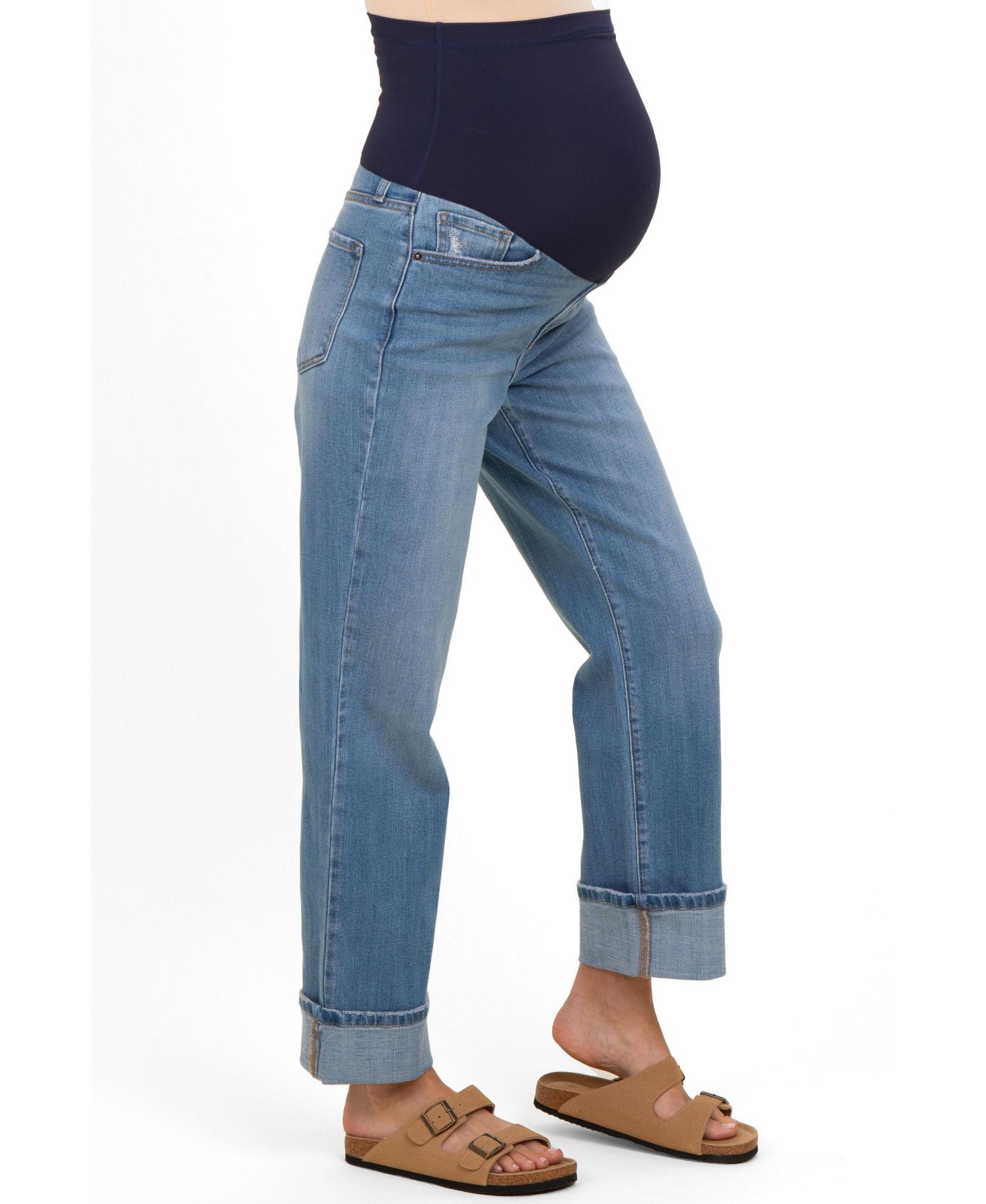 Women's Medium Dad Jean With Cuff
