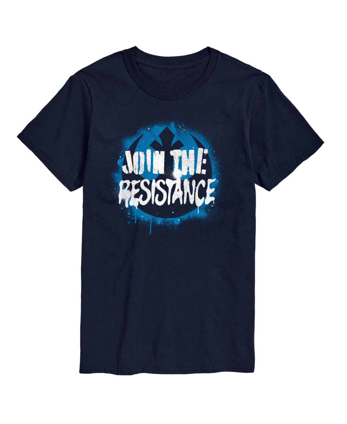 Hybrid Apparel Men's Star Wars Join the Resistance T-Shirt in Navy - Size XL