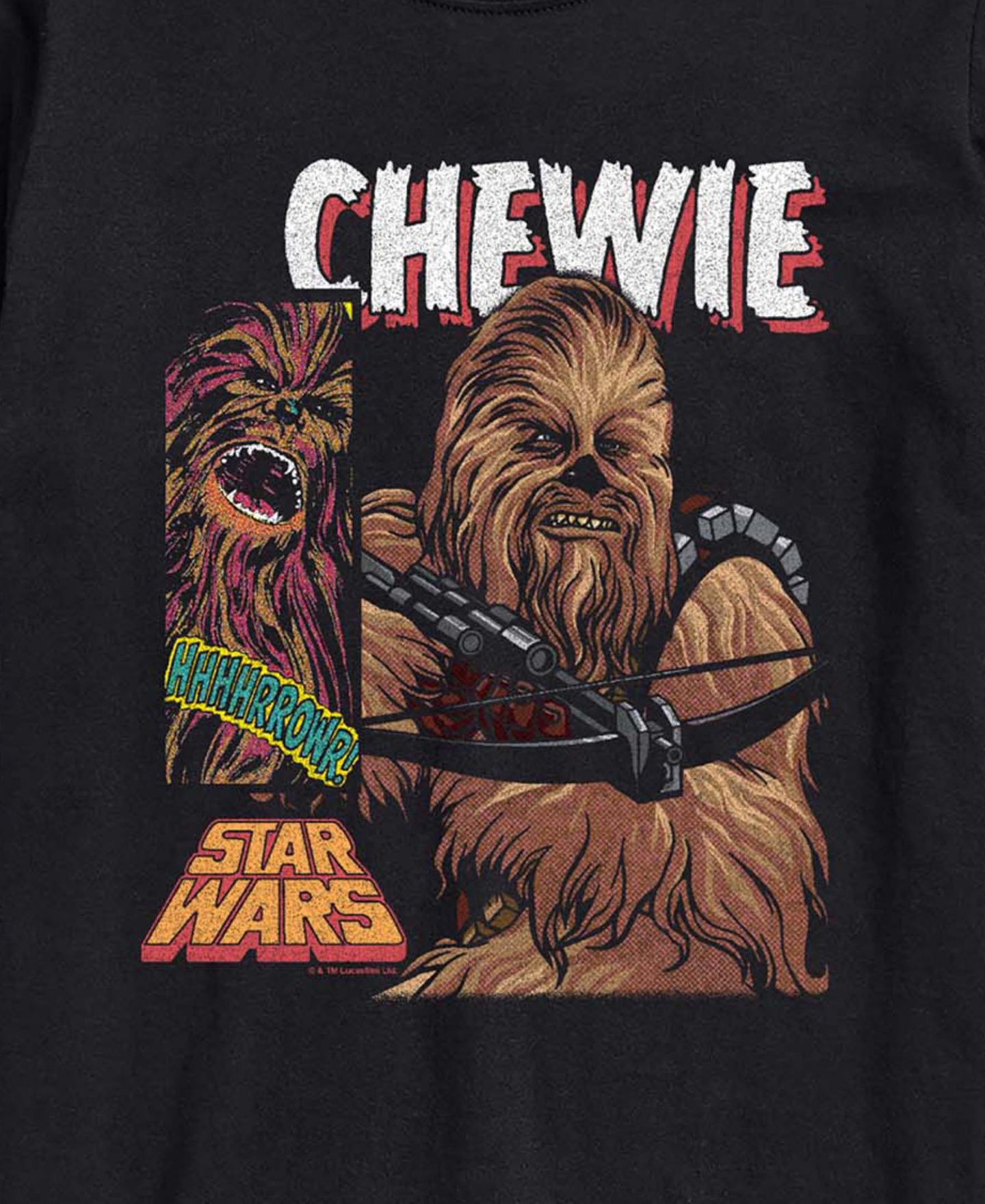 Мужская футболка AIRWAVES Chewie Boxes Short-Sleeve Graphic, цвет: Чёрный — фото 3