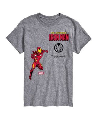 Men's Marvel Iron Man Invincible Short-Sleeve Graphic T-Shirt