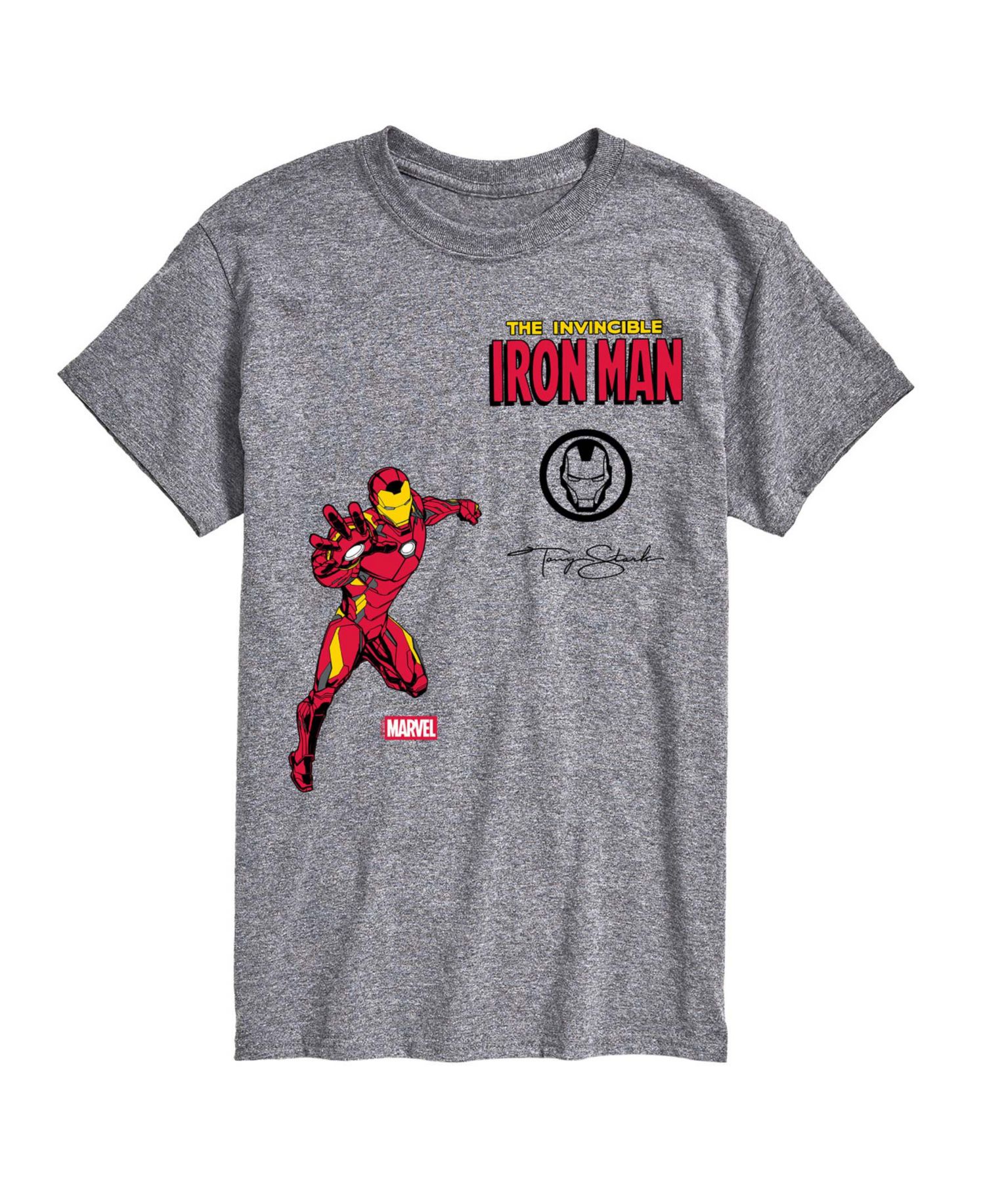 Men's Iron Man Invincible Short-Sleeve Graphic T-Shirt