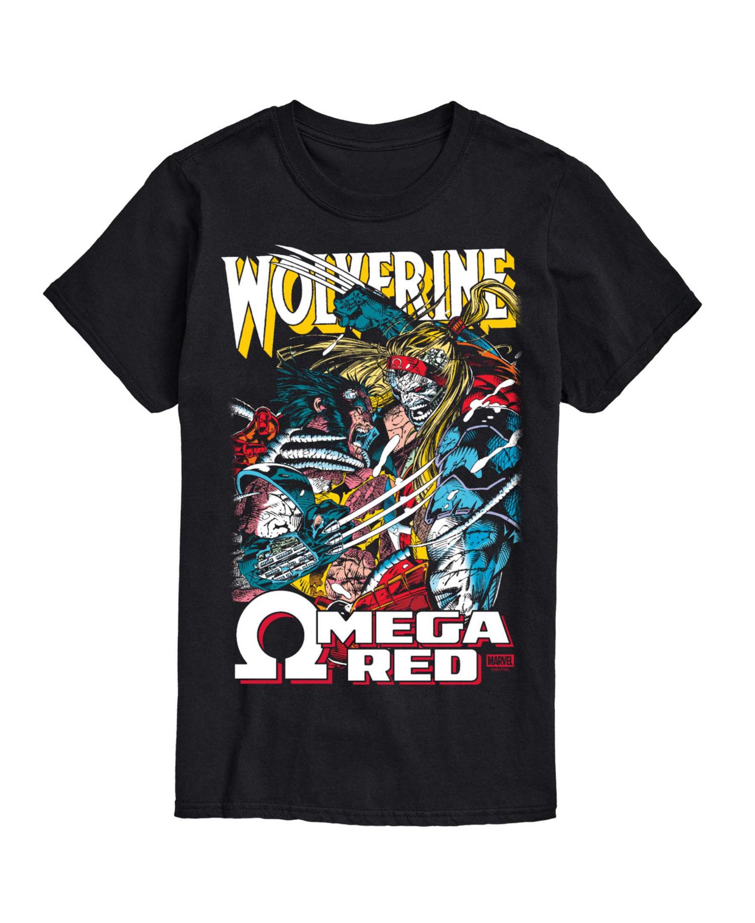 Men's Wolverine Omega Red Short-Sleeve Graphic T-Shirt