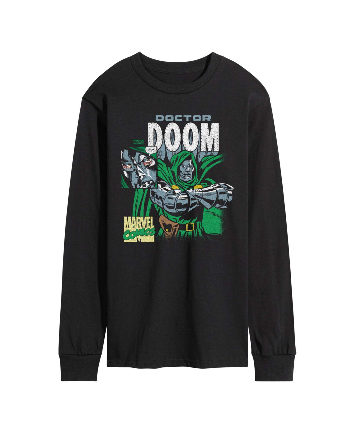 Men's Fantastic Four Marvel Comics Dr. Doom Long-Sleeve Graphic T-Shirt