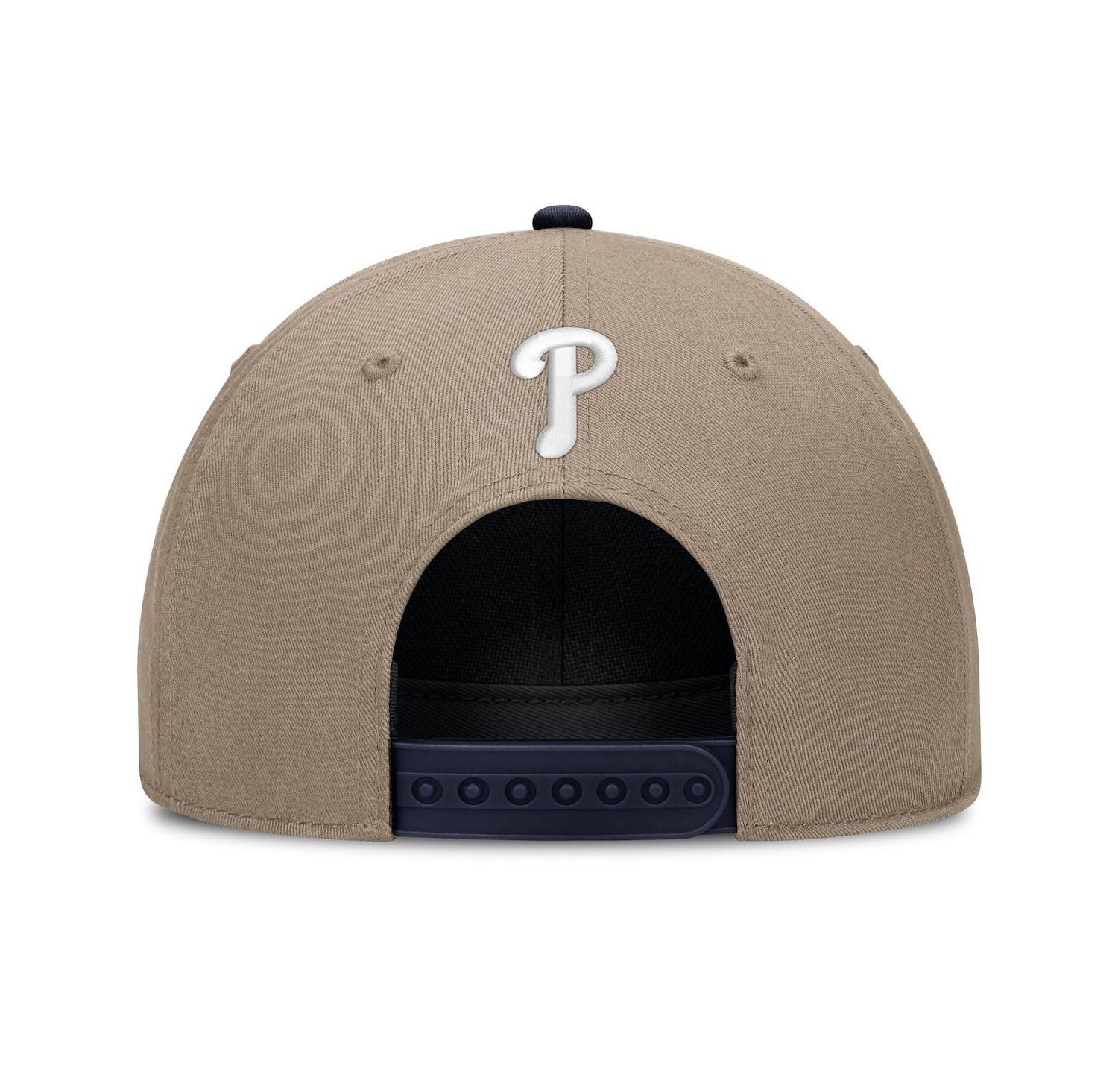 Men's Khaki Philadelphia Phillies Father's Day Rope Rise Adjustable Hat