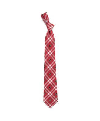 Men's Red Calgary Flames Rhodes Tie