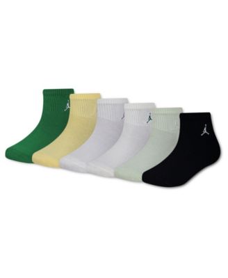 Boys' 7-11 Ankle Socks, 6-Pack