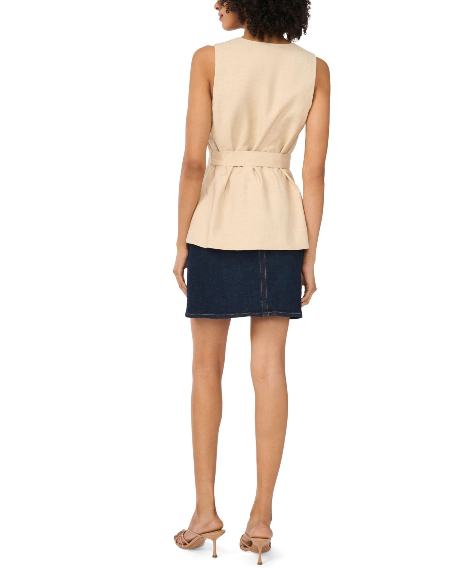 Women's Sleeveless V-Neck Vest Top