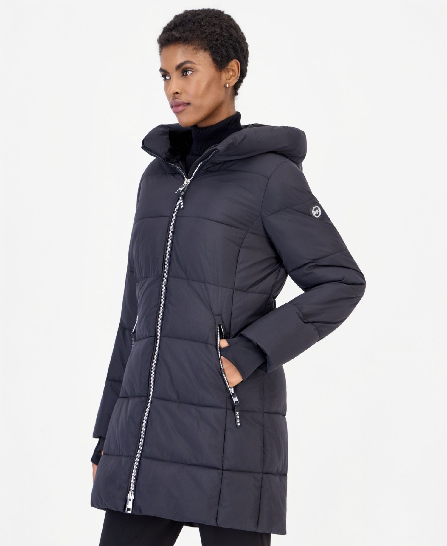 Michael Kors Women's Puffer Hooded Coat