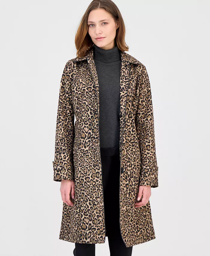 MICHAEL Women's Single-Breasted Trench Coat, Created for Macy's - thumbnail 2