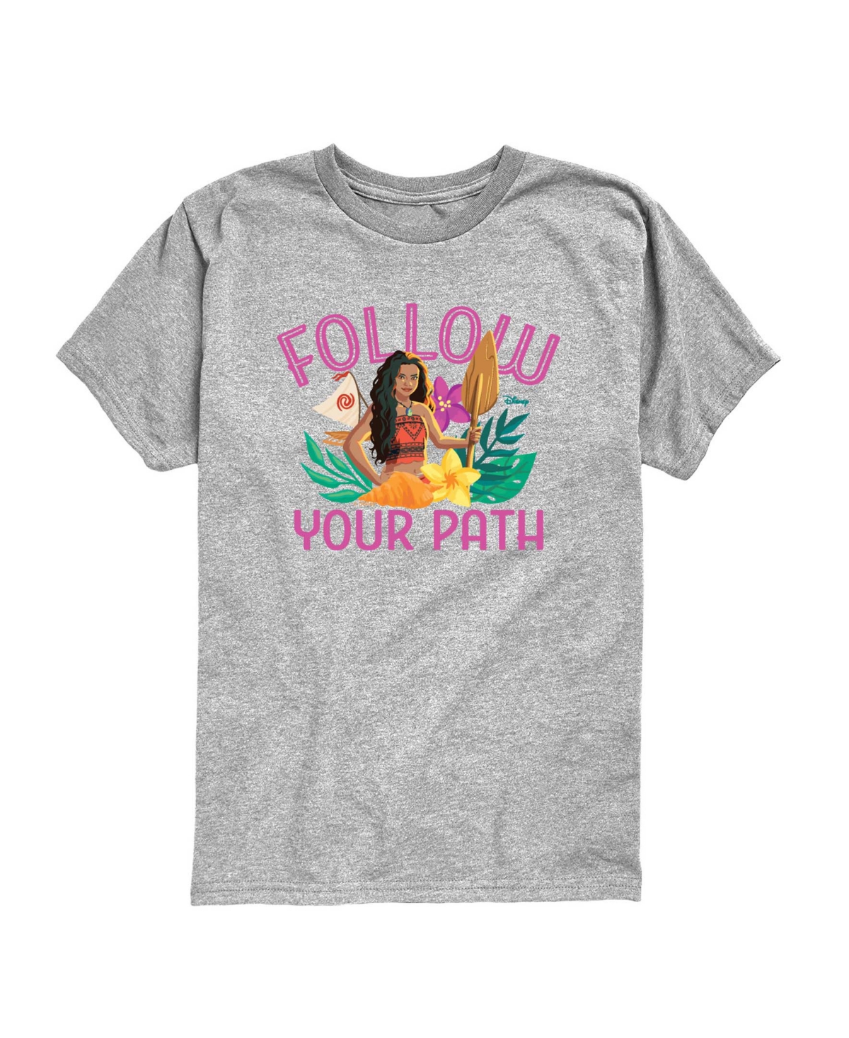 Moana Toddler Boys' 2T-5T Live Action Follow Your Path Short-Sleeve T-Shirt