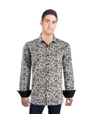 Men's Slim Fit Floral Shirt for Men By