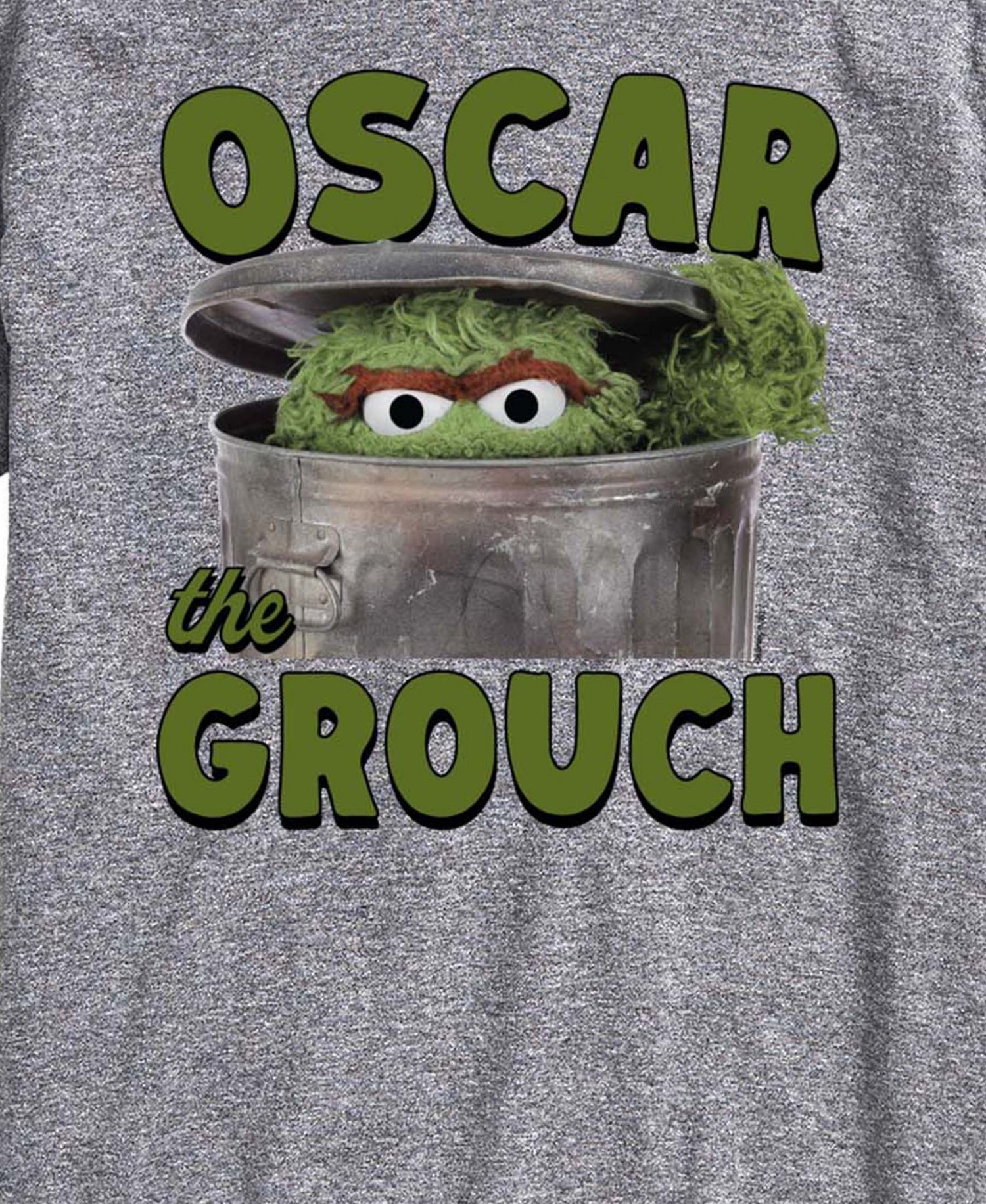 Men's Sesame Street Oscar The Grouch Short-Sleeve Graphic T-Shirt