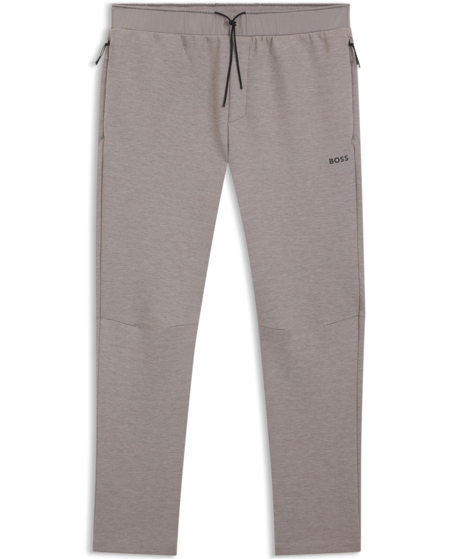 Men's Reflective Detail Regular-Fit Tracksuit Bottom Pants