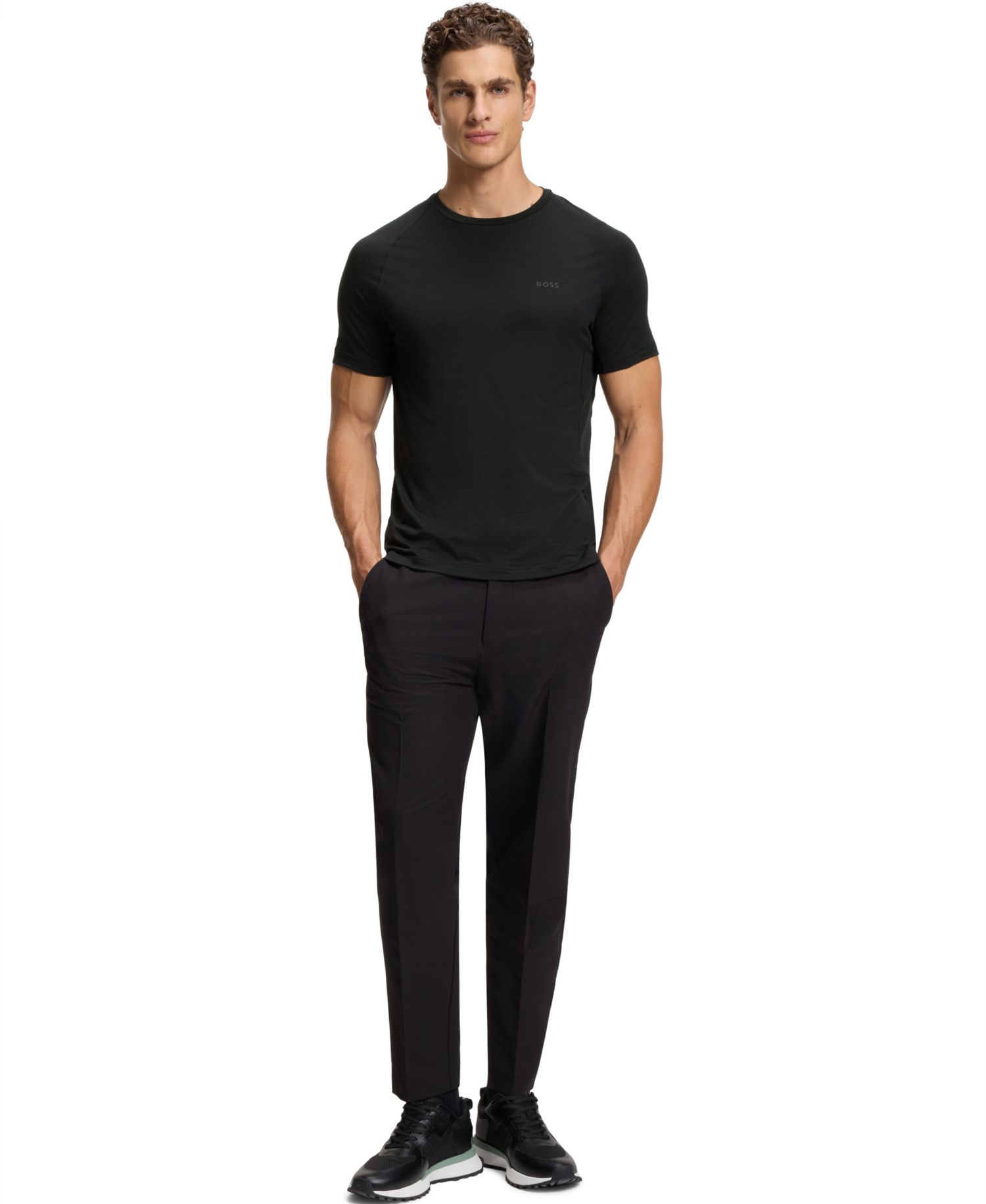 Men's Active Slim-Fit Moisture Control T-Shirt