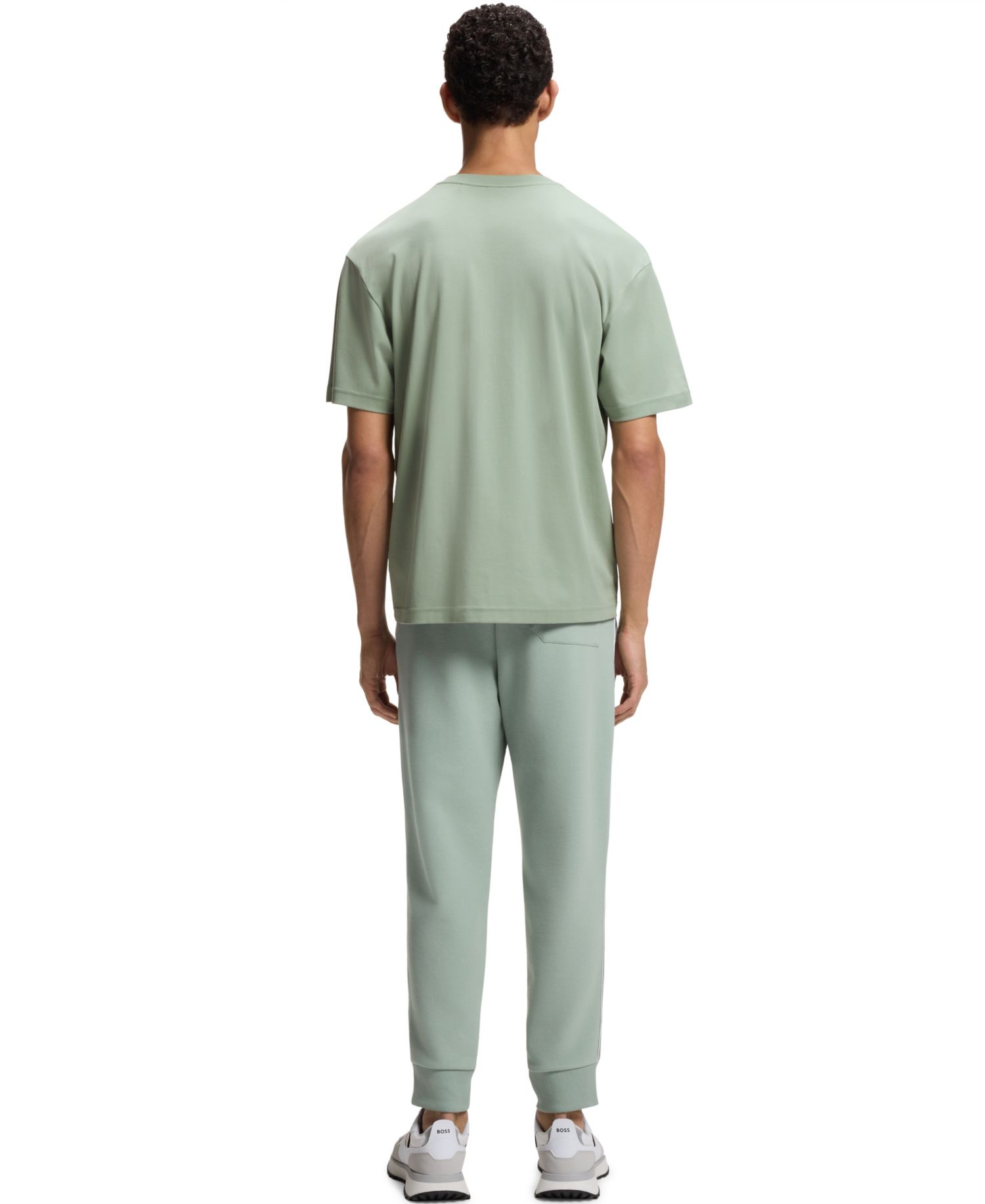 Men's Pima-Cotton Tennis Artwork Regular-Fit T-Shirt
