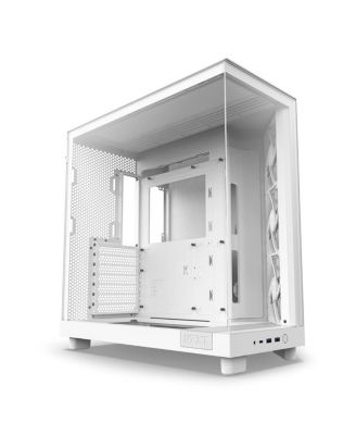 H6 Flow Compact Dual-Chamber ATX Mid-Tower Airflow Computer Case