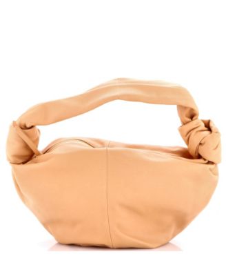 Mini Double Knot Hobo Leather