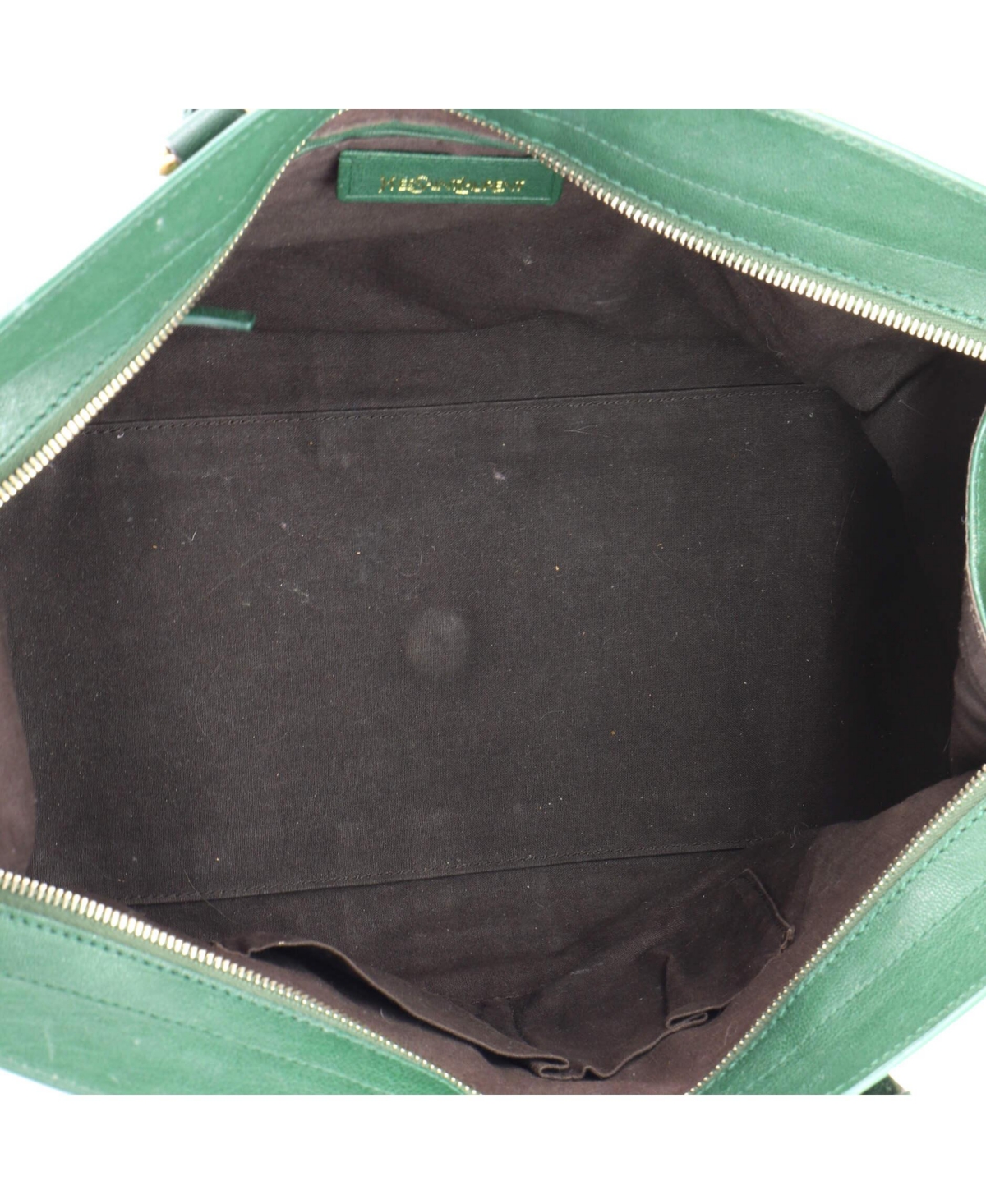 Pre-Owned Saint Laurent Medium Chyc Cabas Tote Leather